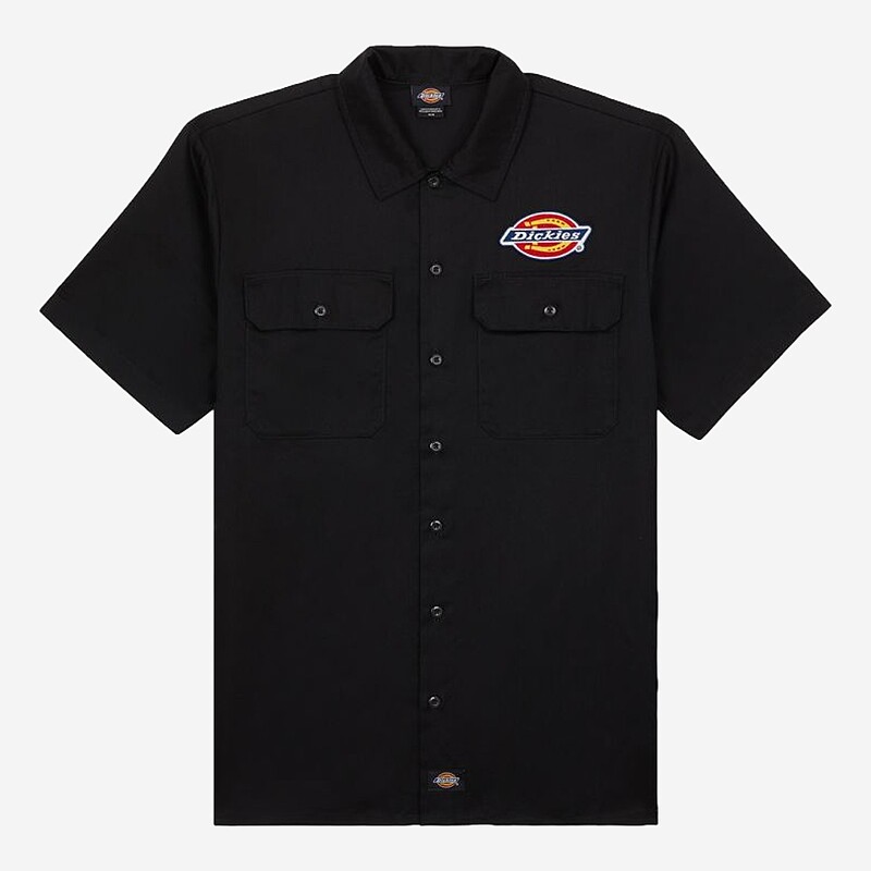 CAMISA DICKIES CLINTONDALE PRETO