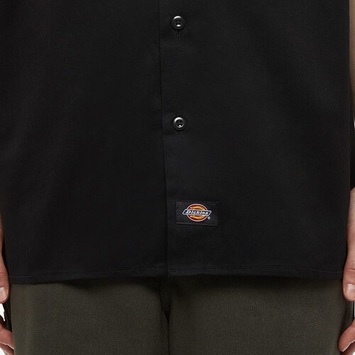 CAMISA DICKIES CLINTONDALE PRETO