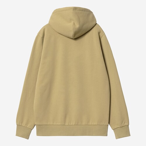 SWEAT CARHARTT HOODED SCRIPT EMBROIDERY  AMARELO