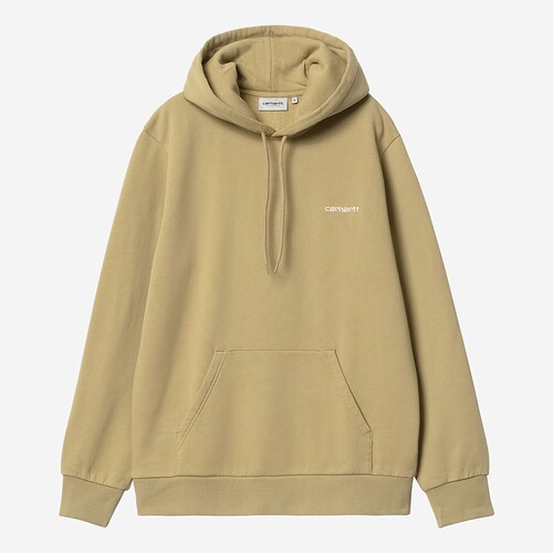 SWEAT CARHARTT HOODED SCRIPT EMBROIDERY  AMARELO