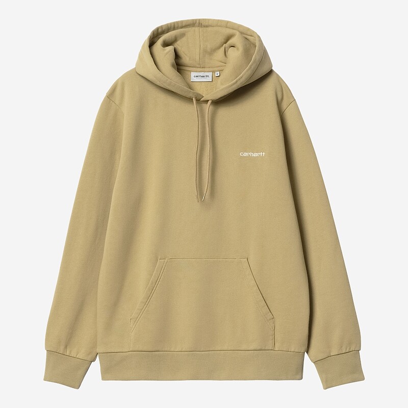 SWEAT CARHARTT HOODED SCRIPT EMBROIDERY  AMARELO