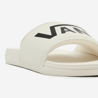 CHINELOS VANS LA COSTA SLIDE ON  BRANCO