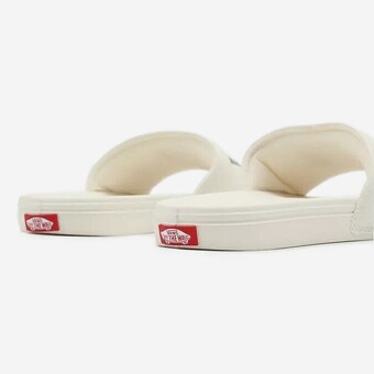 CHINELOS VANS LA COSTA SLIDE ON  BRANCO