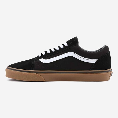 TENIS VANS OLD SKOOL  PR/CASTANHO