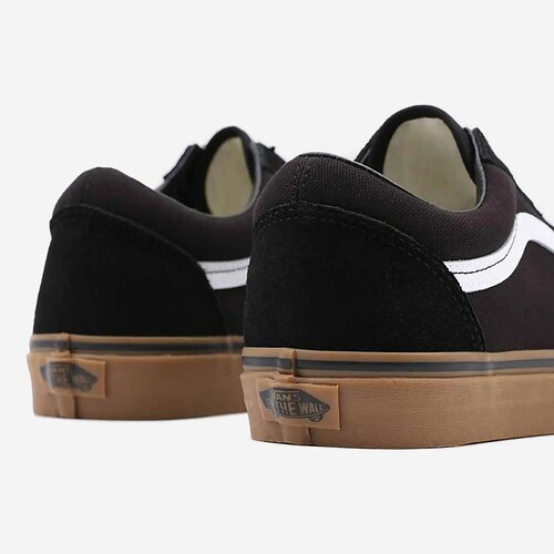 TENIS VANS OLD SKOOL  PR/CASTANHO