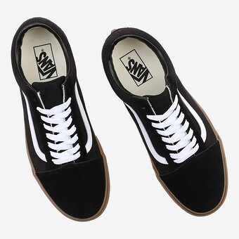 TENIS VANS OLD SKOOL  PR/CASTANHO
