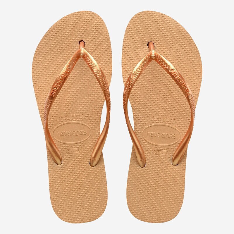 CHINELOS HAVAIANAS SILM PLATAFORM DOURADO