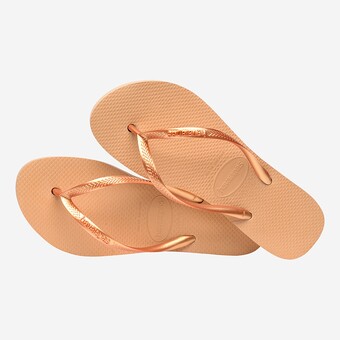 CHINELOS HAVAIANAS SILM PLATAFORM DOURADO