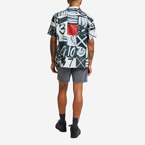 CAMISA DEUS EX MACHINA MULTI PR/BRANCO