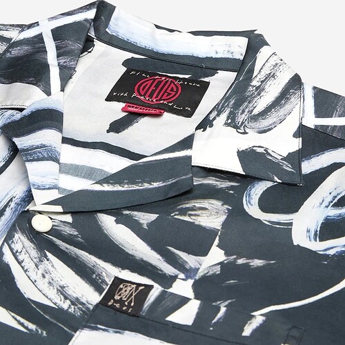 CAMISA DEUS EX MACHINA MULTI PR/BRANCO