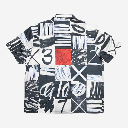 CAMISA DEUS EX MACHINA MULTI PR/BRANCO