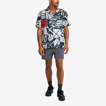 CAMISA DEUS EX MACHINA MULTI PR/BRANCO