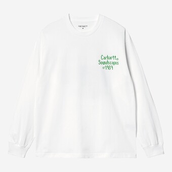 L/SLEEVE CARHARTT SOUNDFACE BRANCO