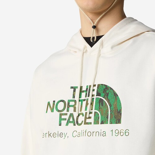 SWEAT THE NORTH FACE SCRAP BRANCO