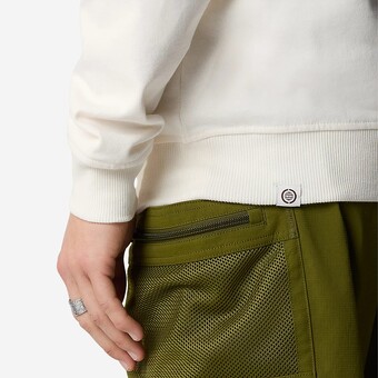 SWEAT THE NORTH FACE SCRAP BRANCO