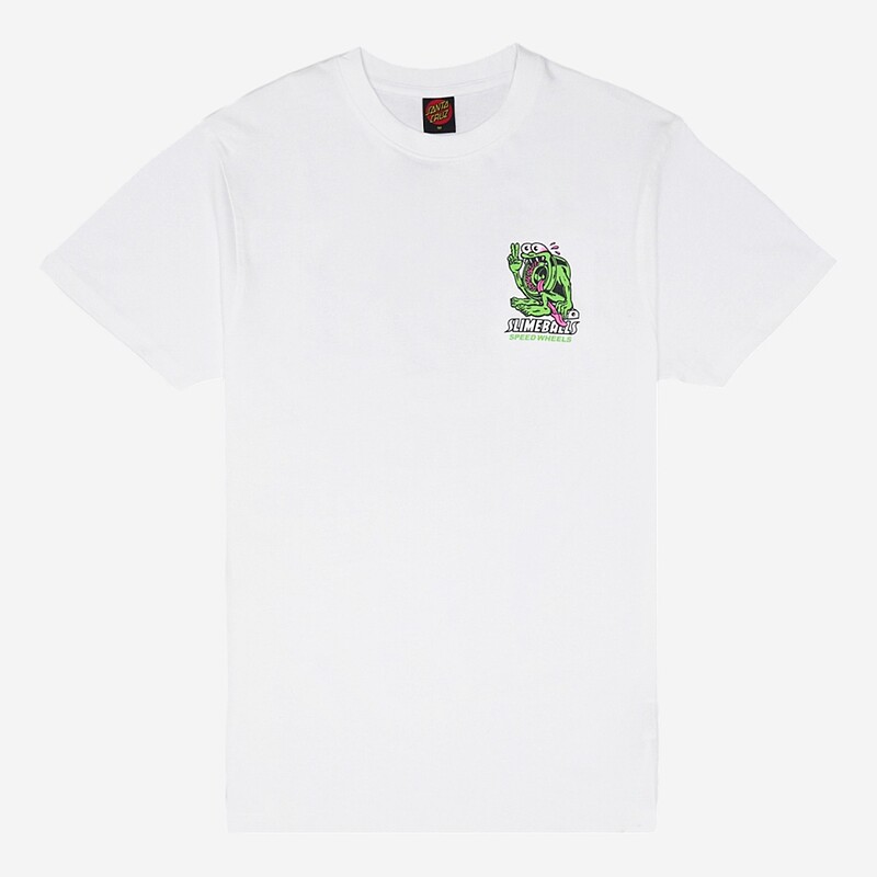 T-SHIRT SANTA CRUZ SLIMEY II BRANCO