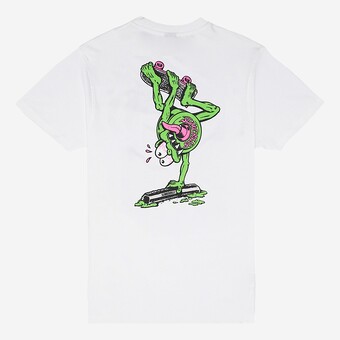 T-SHIRT SANTA CRUZ SLIMEY II BRANCO