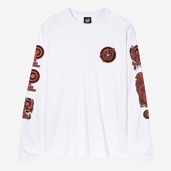 L/SLEEVE SANTA CRUZ ROB EVOLUTION BRANCO