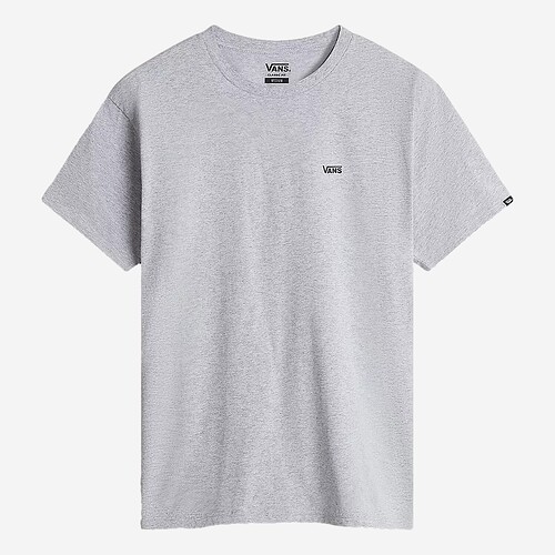 T-SHIRT VANS LEFT CHEST LOGO CINZA