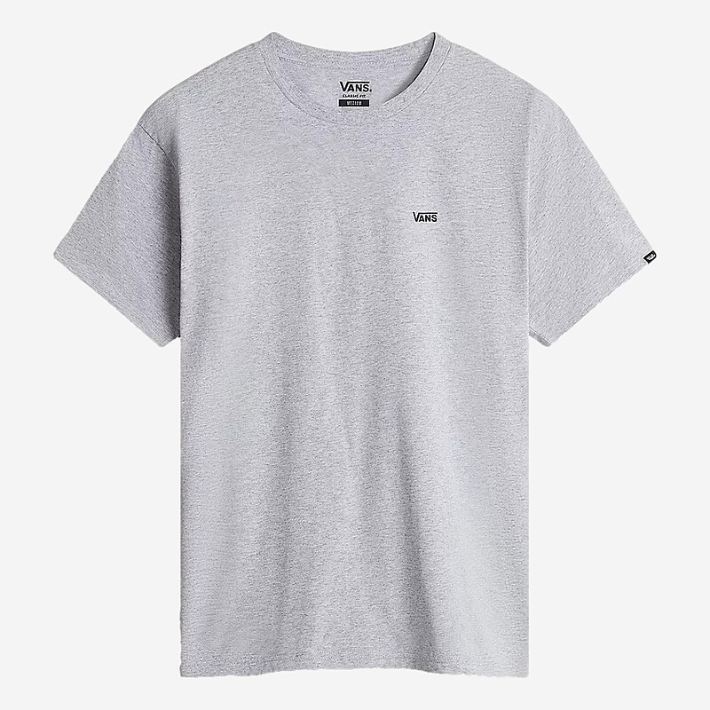 T-SHIRT VANS LEFT CHEST LOGO CINZA