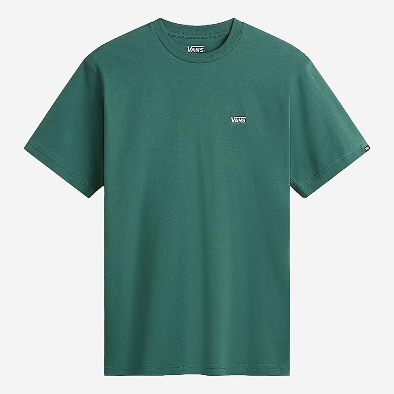 T-SHIRT VANS LEFT CHEST LOGO VERDE