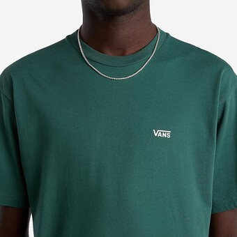 T-SHIRT VANS LEFT CHEST LOGO VERDE