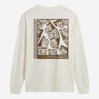 L/SLEEVE VANS TECH BOX BEGE