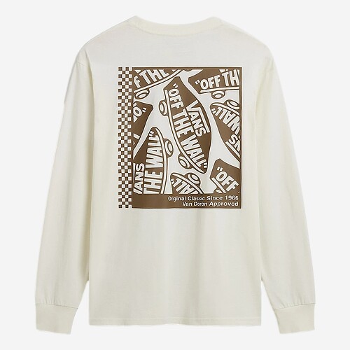 L/SLEEVE VANS TECH BOX BEGE