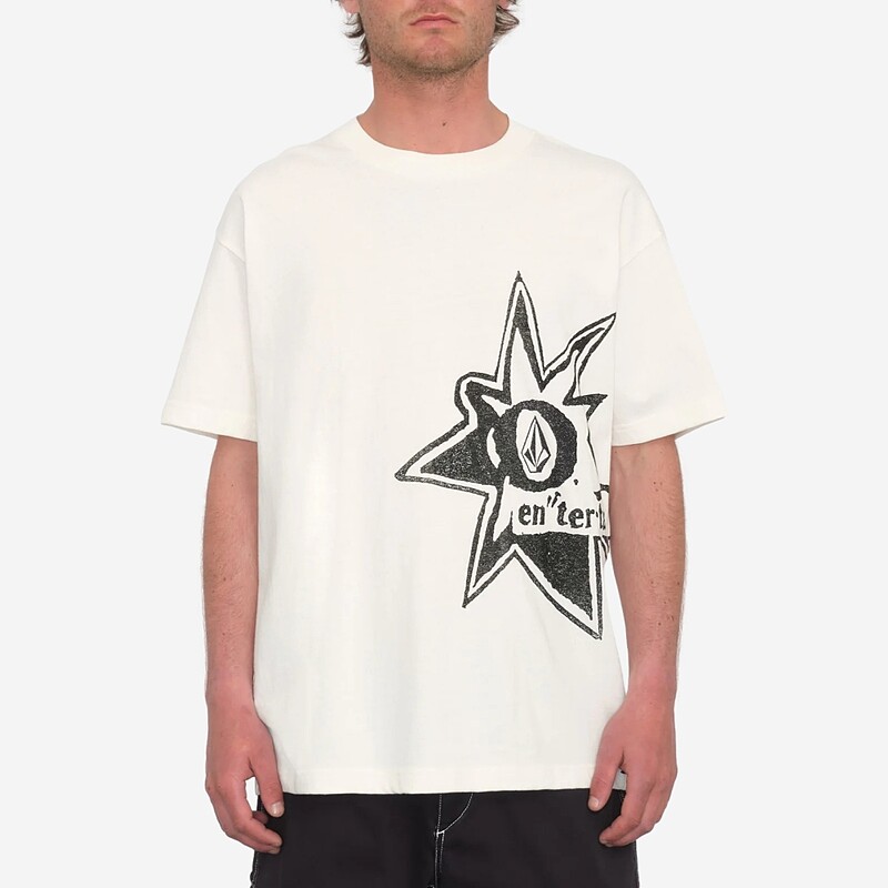 T-SHIRT VOLCOM V ENT STONE BURST BEGE