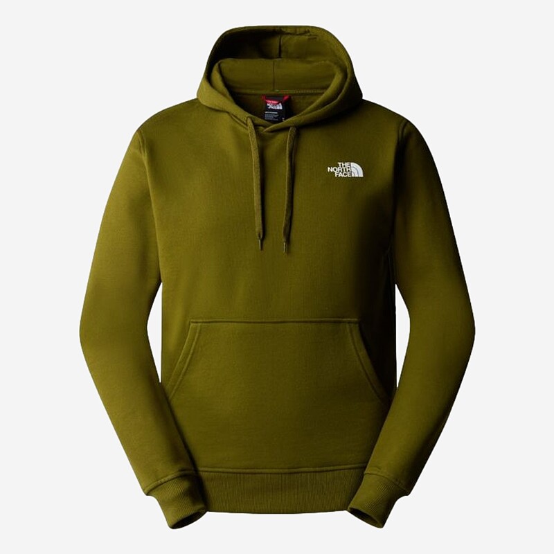 SWEAT THE NORTH FACE SIMPLE DOME  VERDE/BRANCO