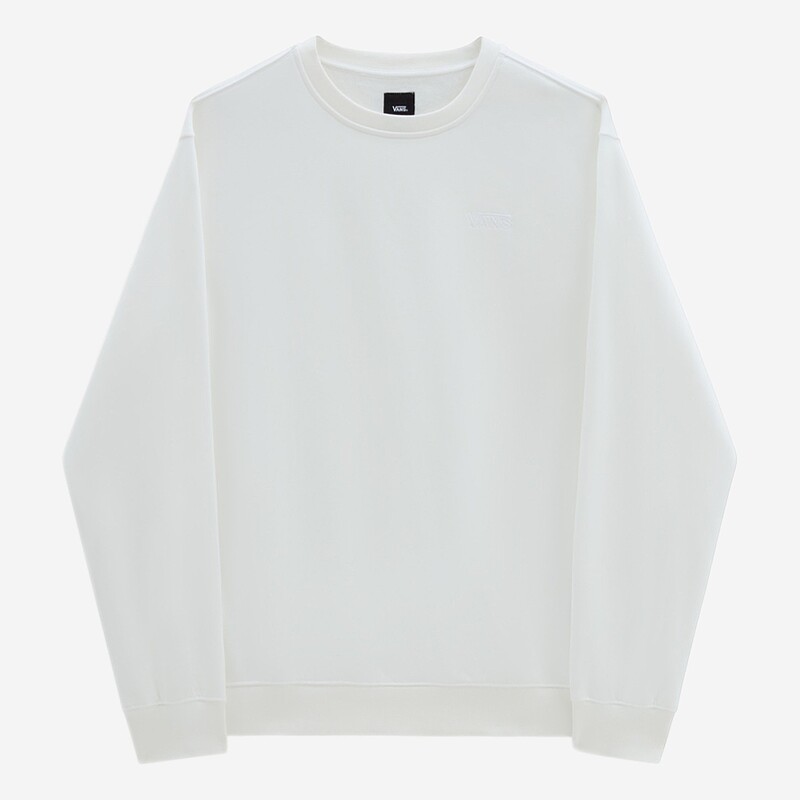 SWEAT VANS CORE BASIC CREW BRANCO