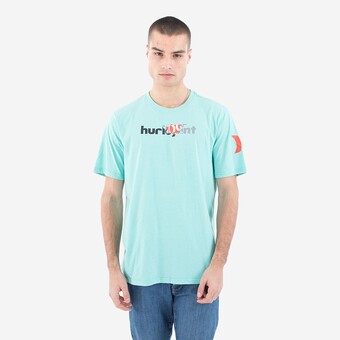 T-SHIRT HURLEY EVD 25TH AZUL CLARO