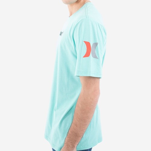 T-SHIRT HURLEY EVD 25TH AZUL CLARO