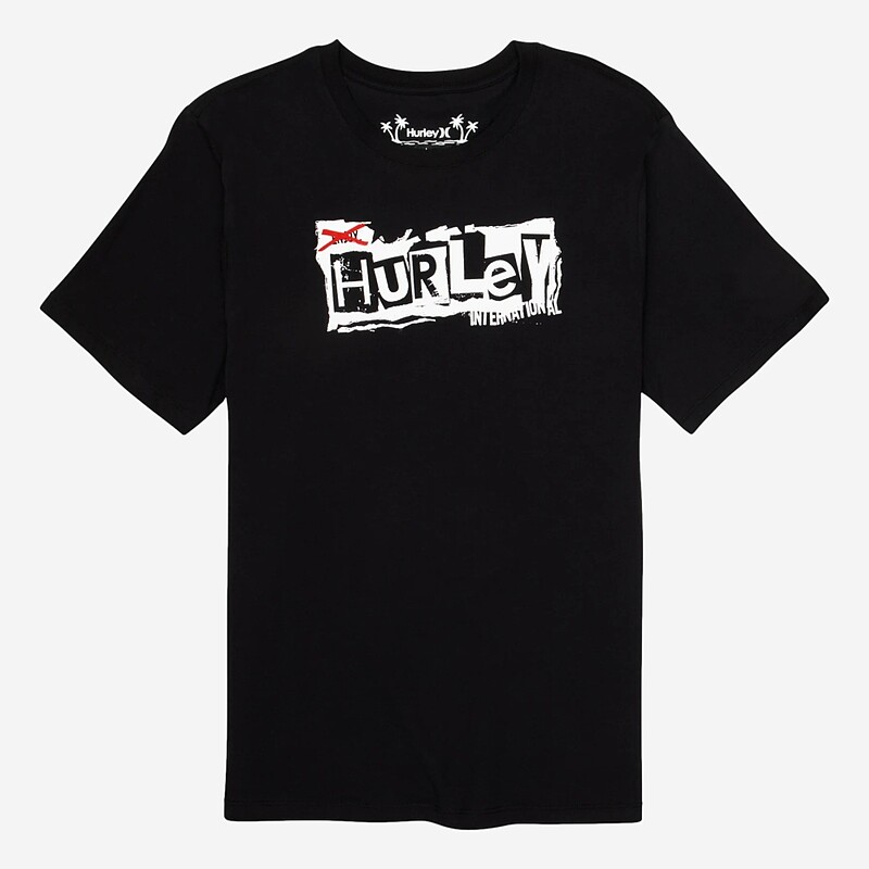 T-SHIRT HURLEY 25TH PRETO