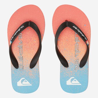 CHINELOS QUIKSILVER MOLOKAI ART J  LARANJA