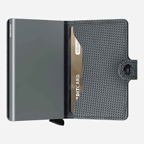 CARTEIRA SECRID M CINZA