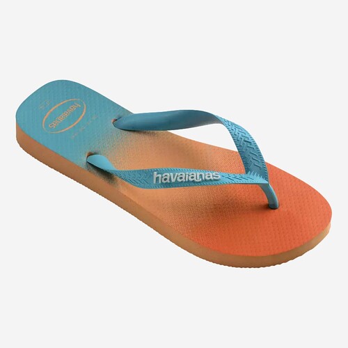 CHINELOS HAVAIANAS TOP FASHION LARANJA