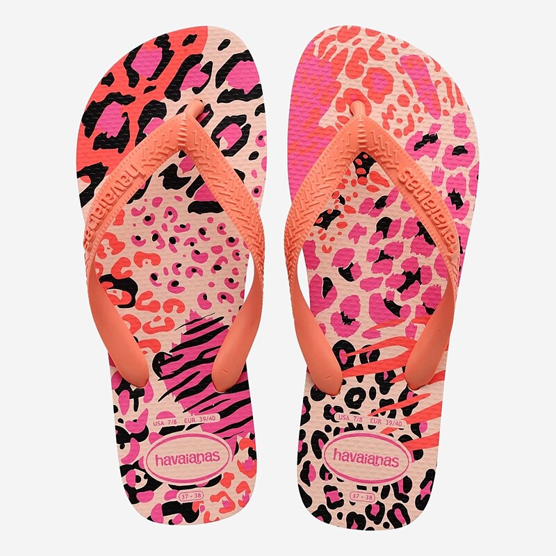 CHINELOS HAVAIANAS TOP ANIMALS ROSA