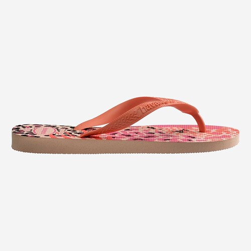 CHINELOS HAVAIANAS TOP ANIMALS ROSA