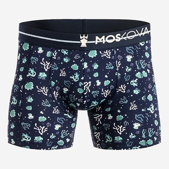 BOXER MOSKOVA POLYAMIDE AZUL/VERDE