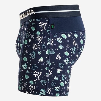 BOXER MOSKOVA POLYAMIDE AZUL/VERDE