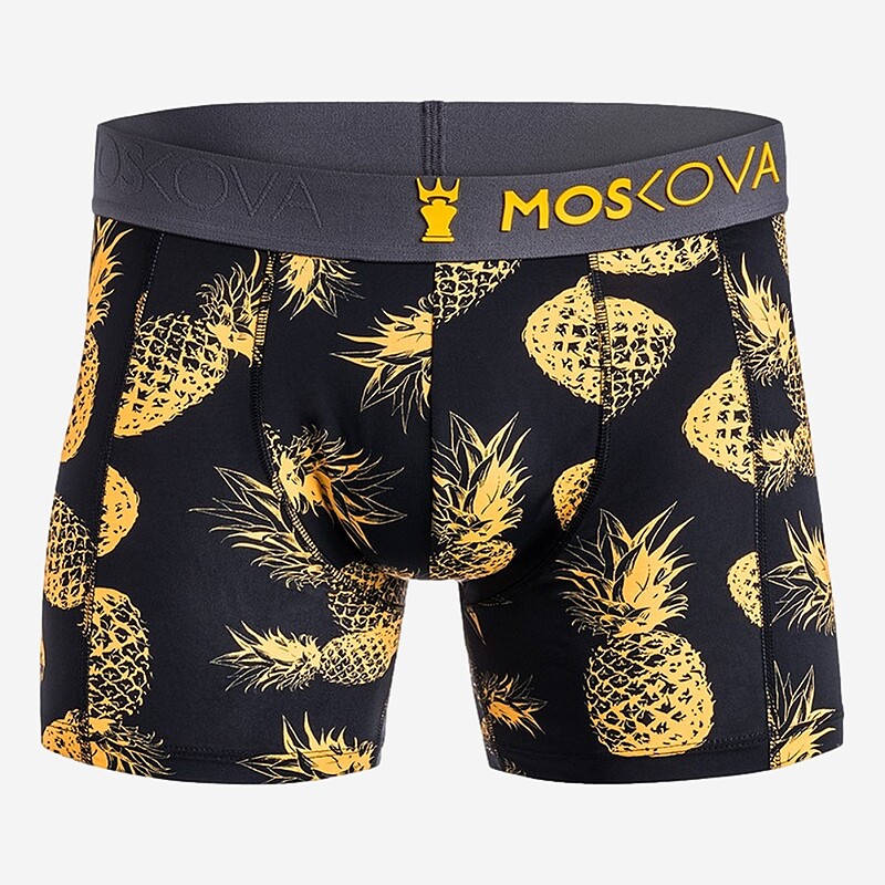 BOXER MOSKOVA POLYAMIDE PR/AMARELO