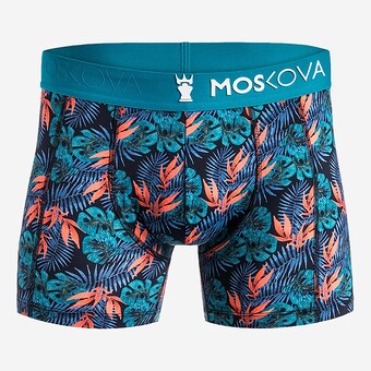 BOXER MOSKOVA POLYAMIDE AZUL/LARANJA