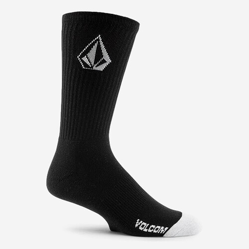 PACK MEIAS VOLCOM FULL STONE PRETO