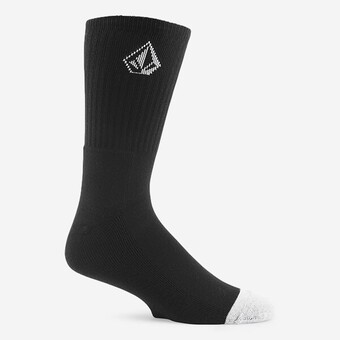 PACK MEIAS VOLCOM FULL STONE PRETO