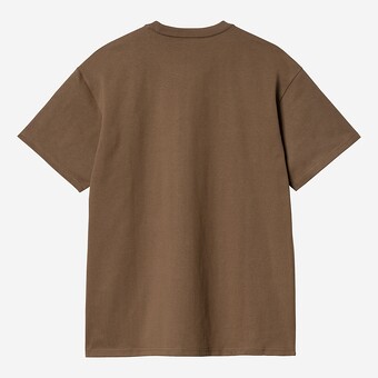 T-SHIRT CARHARTT CHASE  CASTANHO