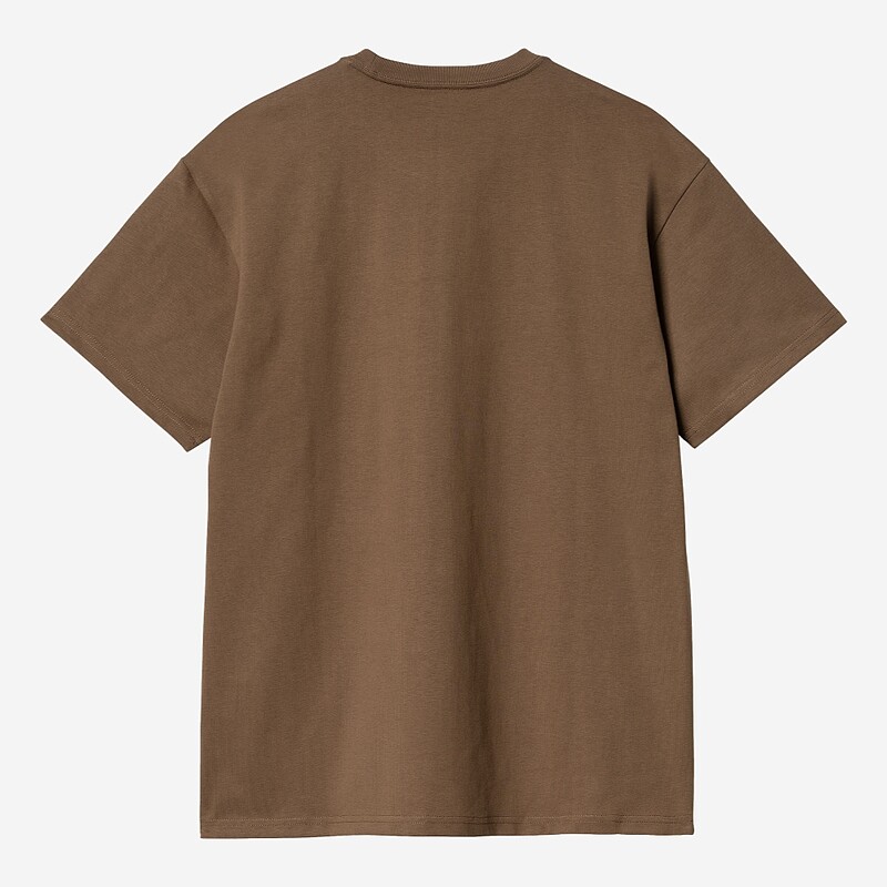 T-SHIRT CARHARTT CHASE  CASTANHO