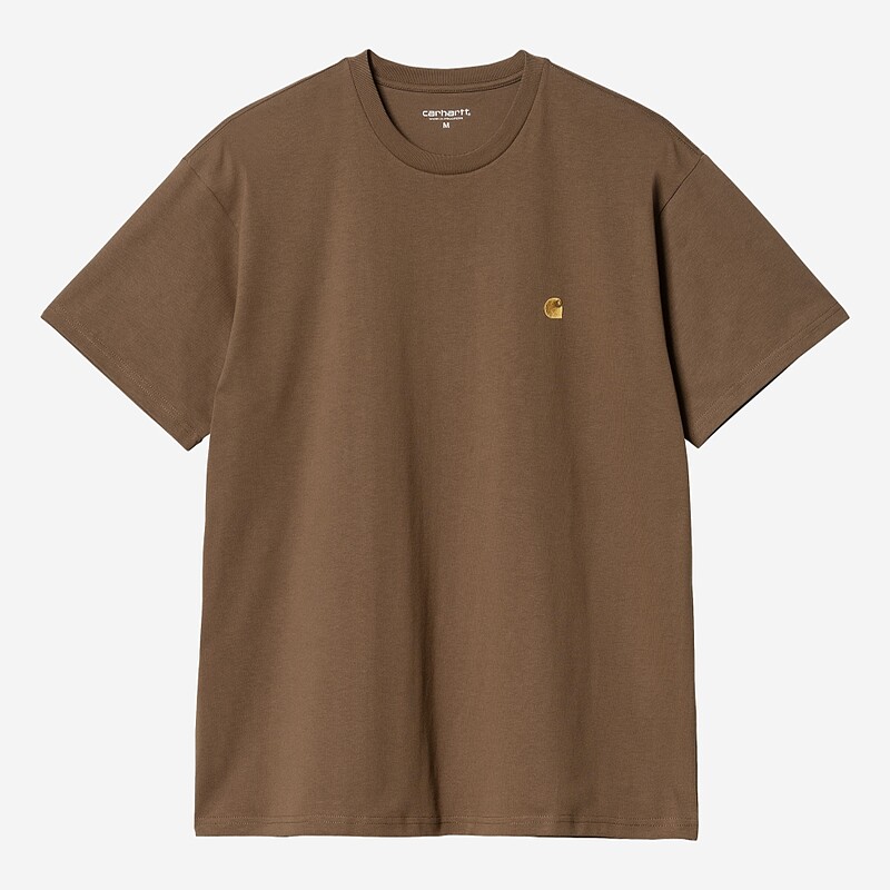 T-SHIRT CARHARTT CHASE  CASTANHO