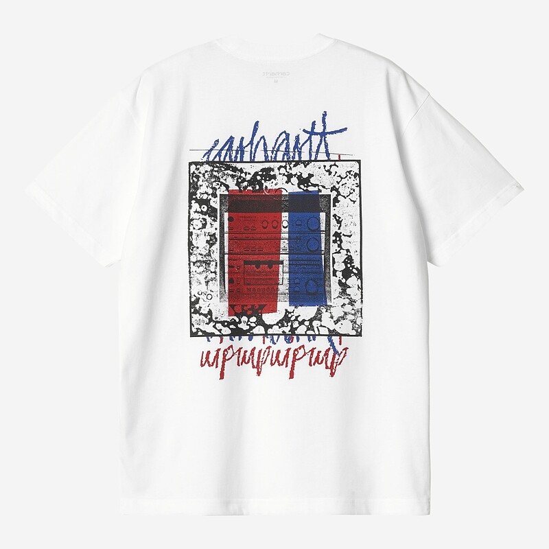 T-SHIRT CARHARTT WIP STEREO BRANCO