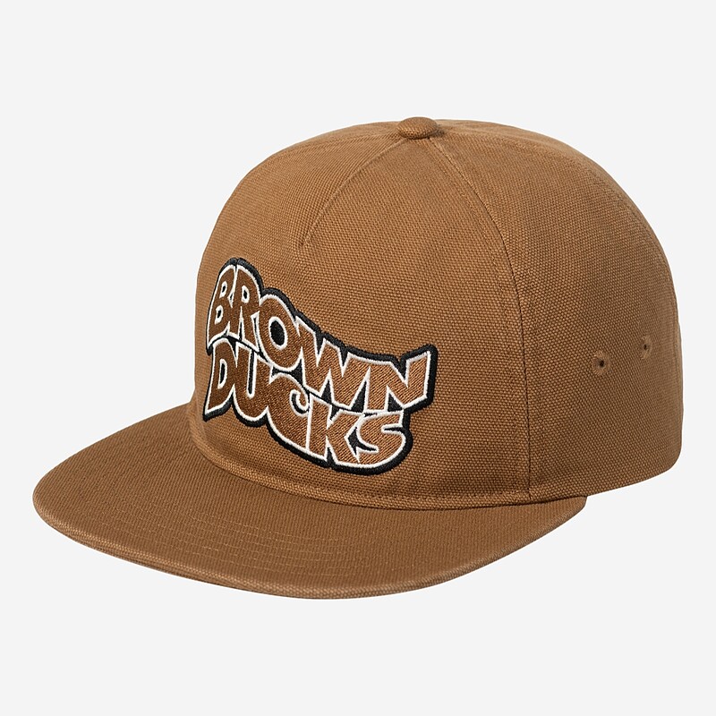 CAP CARHARTT WIP BROWN DUCKS CASTANHO